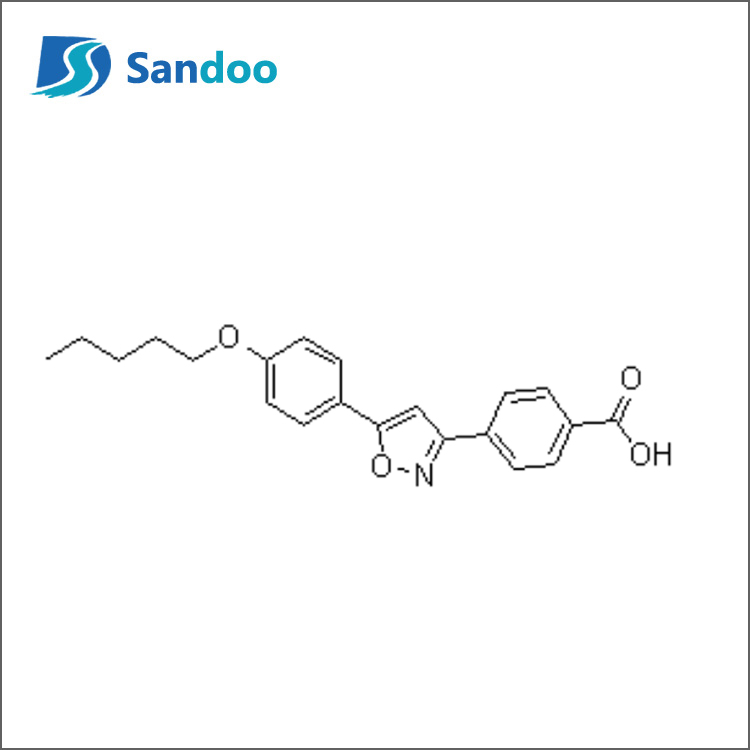 Acid 4-[5-(4-pentiloxifenil)izoxazol-3-il]benzoic