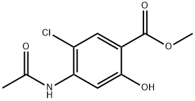 Ester metilic al acidului 4-acetilamino-5-cloro-2-hidroxibenzoic