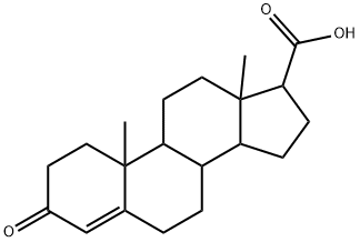 Acid 4-androsten-3-ona-5-en-17-carboxilic