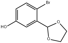 4-brom-3-(1,3-dioxolan-2-il)fenol