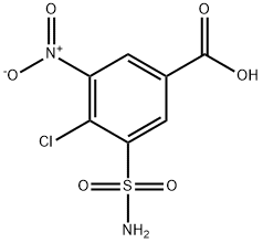 Acid 4-clor-3-nitro-5-sulfamoilbenzoic