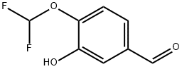 4-difluormetoxi-3-hidroxibenzaldehidă