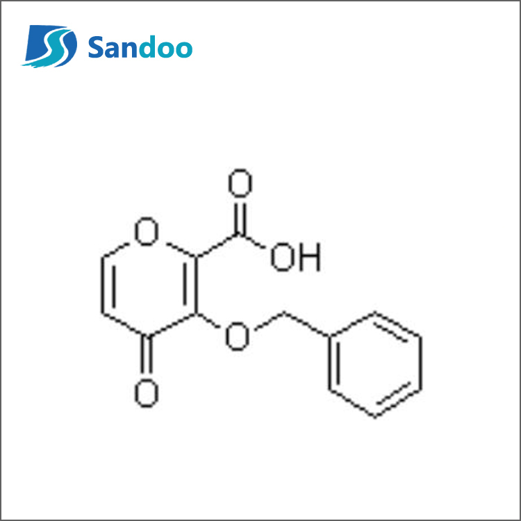 Acid 4-oxo-3-(fenilmetoxi)-4H-piran-2-carboxilic