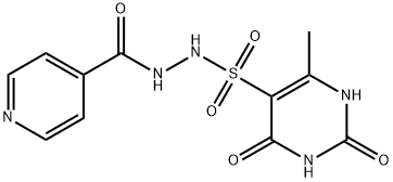 2-[(1,2,3,4-tetrahidro-6-metil-2,4-dioxo-5-pirimidinil)sulfonil]hidrazidă acid 4-piridincarboxilic