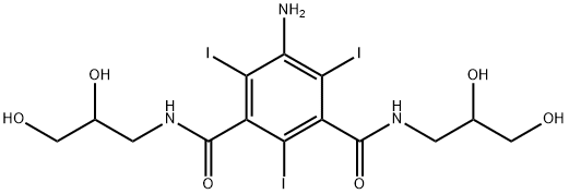 5-amino-N,N'-bis(2,3-dihidroxipropil)-2,4,6-triiodo-1,3-benzendicarboxamidă