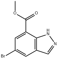 ESTER METILIC ACIDULUI 5-BROMO-7-INDAZOLECARBOXILIC
