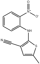 5-metil-2-[(2-nitrofenil)amino]tiofen-3-carbonitril