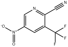 5-nitro-3-trifluormetilpiridin-2-carbonitril