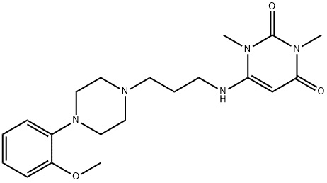 6-[[3-[4-(2-metoxifenil)-1-piperazinil]propil]amino]-1,3-dimetiluracil