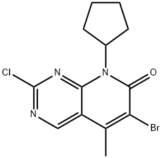 6-broMo-2-clor-8-ciclopentil-5-metilpirido[2,3-d]piriMidin-7(8H)-onă