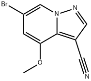 6-brom-4-metoxipirazolo[1,5-a]piridin-3-carbonitril