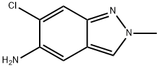 6-clor-2-metil-2H-indazol-5-amină