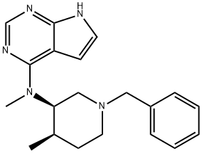 7H-pirolo[2,3-d]piriMidin-4-amina, N-metil-N-[(3R,4R)-4-metil-1-(fenilmetil)-3-piperidinil]