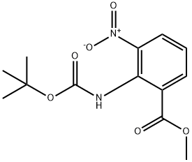 ACID BENZOIC, 2-[[(1,1-DIMETILETOXI)CARBONIL]AMINO]-3-NITRO-METIL ESTER