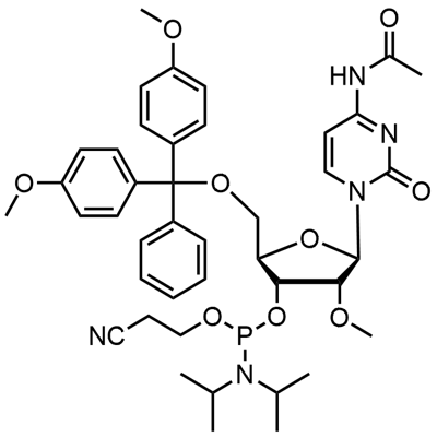 DMT-2′O-Metil-rC(ac) Fosforamidit