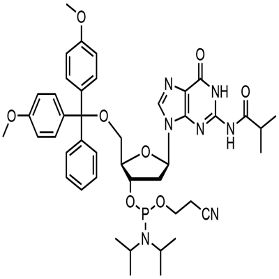 DMT-dG(ib) Fosforamidit