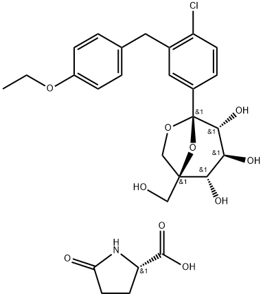 Ertugliflozin acid L-piroglutamic