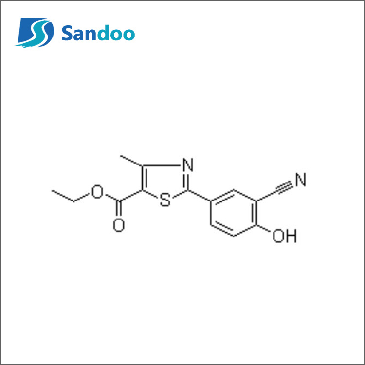 2-(3-ciano-4-hidroxifenil)-4-metil-1,3-tiazol-5-carboxilat de etil