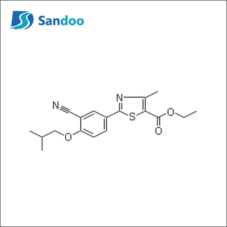 2-(3-ciano-4-izobutoxifenil)-4-metil-5-tiazolcarboxilat de etil
