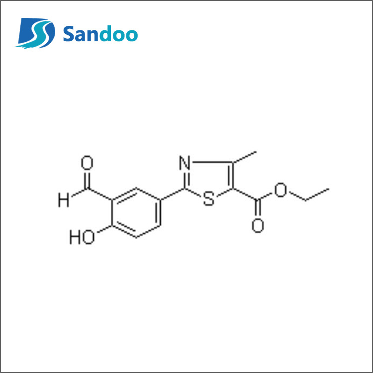 2-(3-formil-4-hidroxifenil)-4-metiltiazol-5-carboxilat de etil