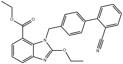 Etil-2-etoxi-1-[[(2’-cianobifenil-4-il) metil] benzimidazol]-7-carboxilat