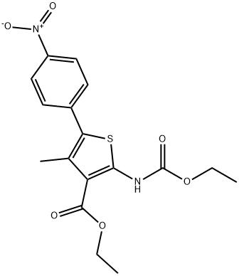 2-((etoxicarbonil)amino)-4-metil-5-(4-nitrofenil)tiofen-3-carboxilat de etil