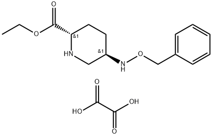 (2s,5r)-5-((benziloxi)amino)piperidin-2-carboxilat oxalat de etil