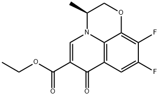 (S)-9,10-difluor-3-metil-7-oxo-2,3-dihidro-7H-pirido[1,2,3-de]-1,4-benzoxazin-6-carboxilat de etil
