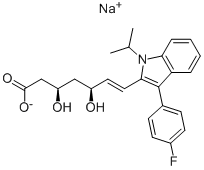 Sare de sodiu fluvastatin