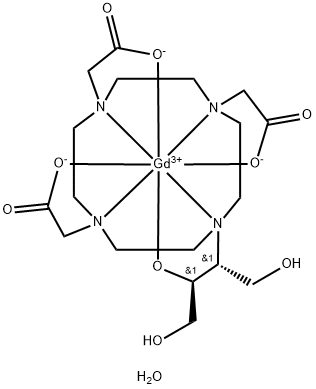 Gadoliniu, [10-[2-(hidroxi-kO)-3-hidroxi-1-(hidroximetil)propil]-1,4,7,10-tetraazaciclododecan-1,4,7-triacetato(3-)-kN1, kN4,kN7,kN10,kO1,kO4,kO7]-,monohidrat,[SA-8-1425362'5'-(R*,S*)]-(9CI)