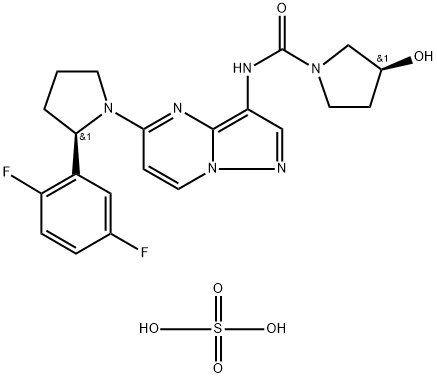 sulfat de larotrectinib