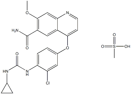 mesilat de lenvatinib