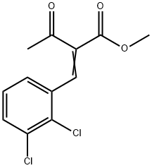 2-(2,3-diclorbenzilidină)acetoacetat de metil