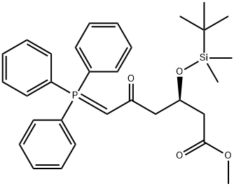 (3R)-3-(tert-butildimetilsililoxi)-5-oxo-6-trifenilfosforanilidenhexanoat de metil