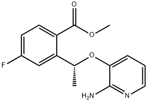 (R)-2-(1-((2-aminopiridin-3-il)oxi)etil)-4-fluorobenzoat