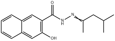 N'-(1,3-dimetilbutiliden)-3-hidroxi-2-naftohidrazidă