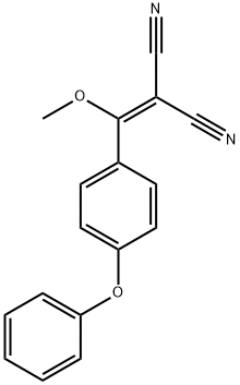 Propandinitril, 2-[metoxi(4-fenoxifenil)metilen]-