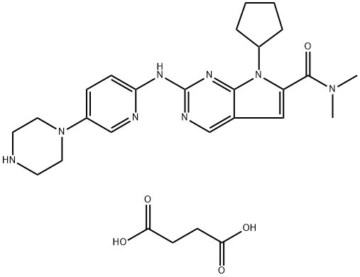 Succinat de ribociclib