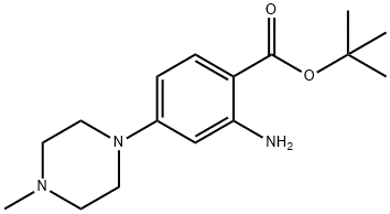 2-amino-4-(4-metilpiperazin-1-il)benzoat de tert-butil
