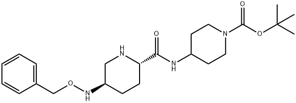 4-((2S,5R)-5-(benziloxiamino)piperidin-2-carboxamido)piperidin-1-carboxilat de tert-butil 4-metilbenzensulfonat