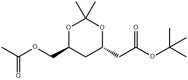 (4R-cis)-6-[(acetiloxi)metil]-2,2-dimetil-1,3-dioxan-4-acetat de terț-butil