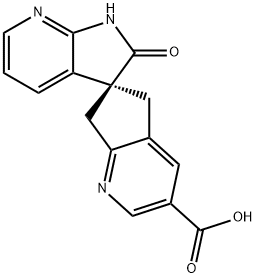 Acid 6S)-2'-oxo-1',2',5,7-tetrahidrospiro[ciclopenta [b]piridin-6,3'-pirolo[2,3-b]piridin]-3-carboxilic